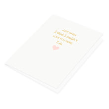 Just when I think I couldn't love you more, I do greeting card.