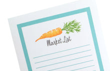 Carrot Grocery List Pad, Magnetic List Pad, Grocery List, To Do List, Teacher Gift, Stocking Stuffer