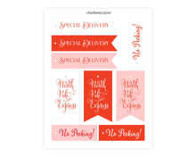 PRINTABLE PDF Christmas Gift Tags | Naughty Nice Tags | Special Delivery Tag | Christmas Wrap Accessories | No Peeking Tags | North Pole Tag