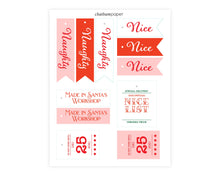 PRINTABLE PDF Christmas Gift Tags | Naughty Nice Tags | Special Delivery Tag | Christmas Wrap Accessories | No Peeking Tags | North Pole Tag