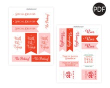 PRINTABLE PDF Christmas Gift Tags | Naughty Nice Tags | Special Delivery Tag | Christmas Wrap Accessories | No Peeking Tags | North Pole Tag